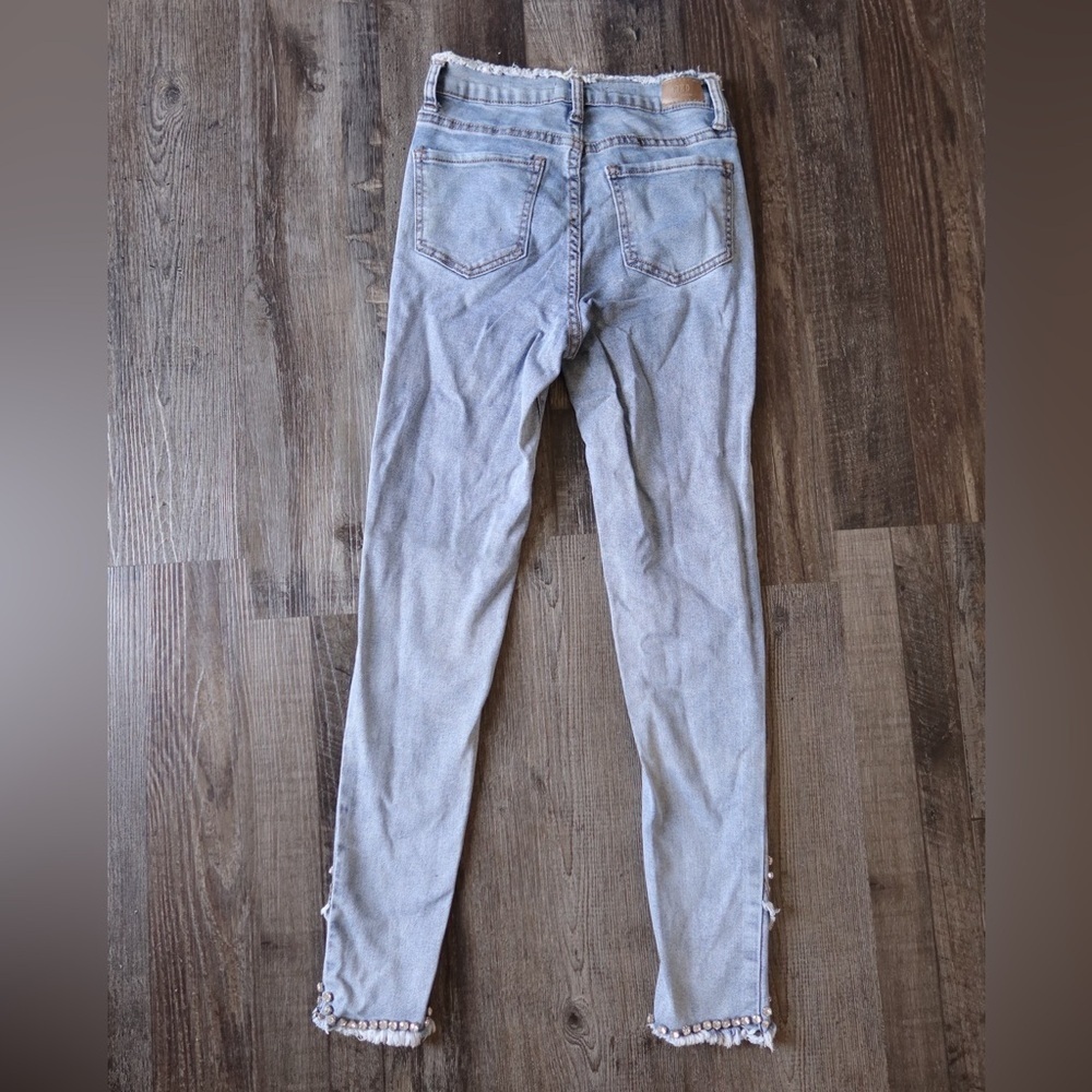 Denim Couture by Smith Denim House Women's Light Blue Stylish Skinny Jeans - Picture 4 of 12
